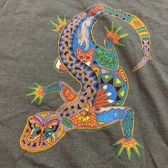 Liberty Graphics Groovy Psychedelic cotton short sleeve t-shirt - Picture 3 of 5